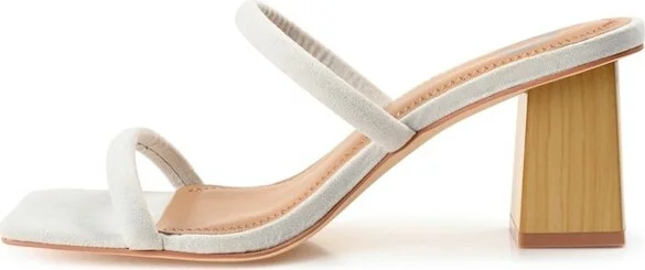 Journee Collection Women's Henrietta Open Square Toe Block Heel Sandals Sage - Image 5