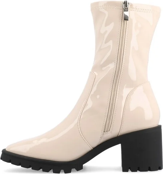 Journee Collection Women's Icelyn Booties Brown - Image 3