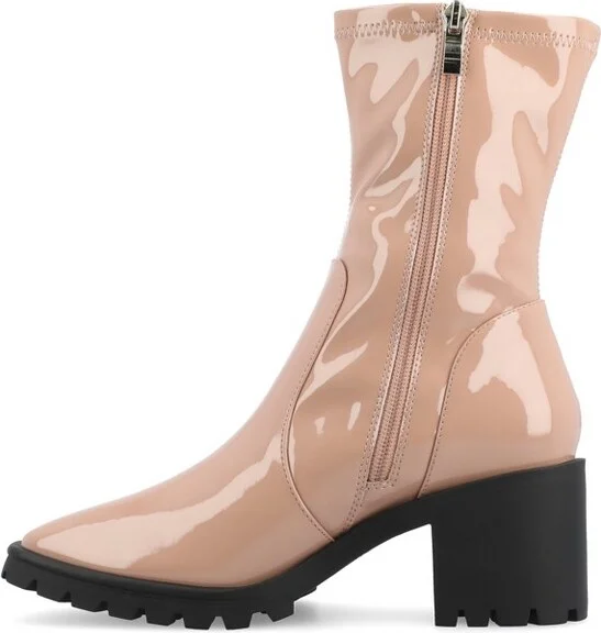 Journee Collection Women's Icelyn Booties Brown - Image 4