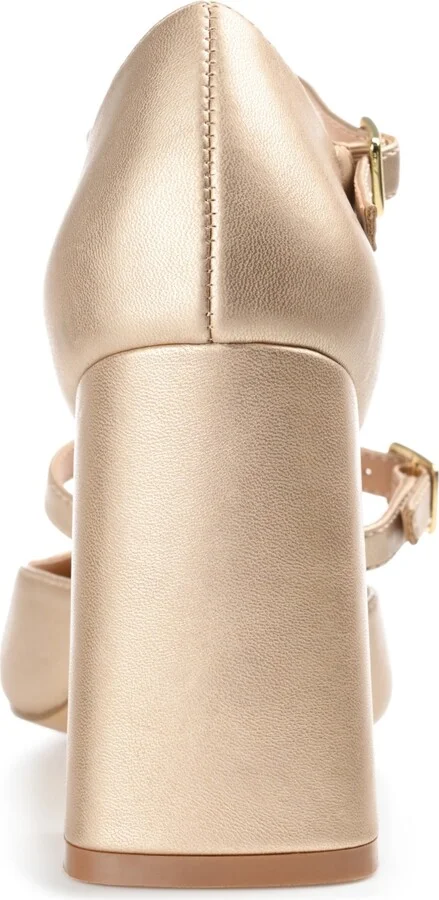 Journee Collection Women's Isadorah Double Strap Heels - Image 8