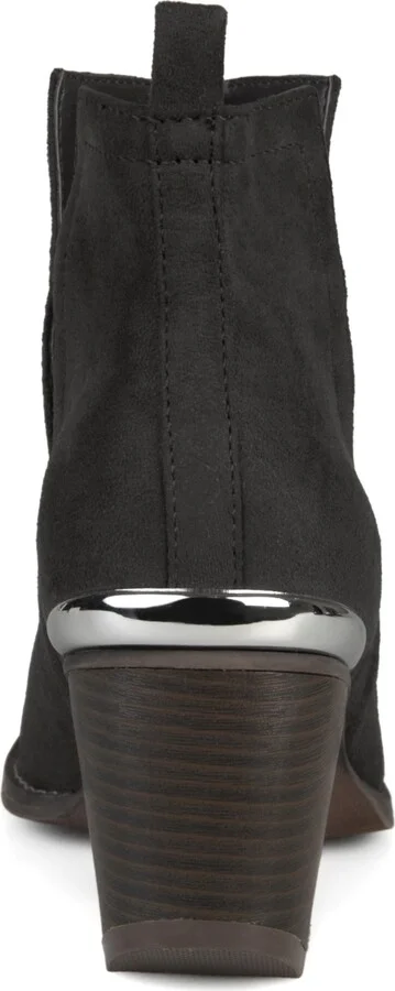 Journee Collection Women's Issla Block Heel Western Booties - Image 3