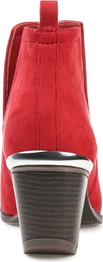 Journee Collection Women's Issla Block Heel Western Booties - Image 7