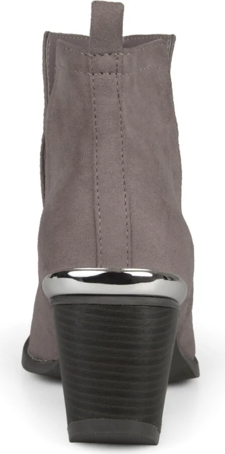 Journee Collection Women's Issla Block Heel Western Booties - Image 11