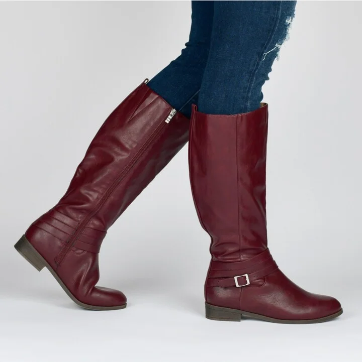 Journee Collection Women's Ivie Knee High Riding Boots - Image 6