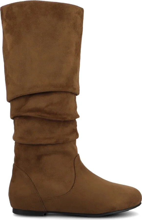 Journee Collection Women's Jayne Slouchy Knee High Boots - Image 11