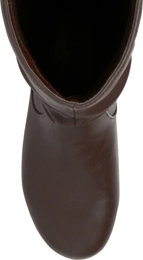 Journee Collection Women's Jayne Wide Calf Slouchy Knee High Boots - Image 4