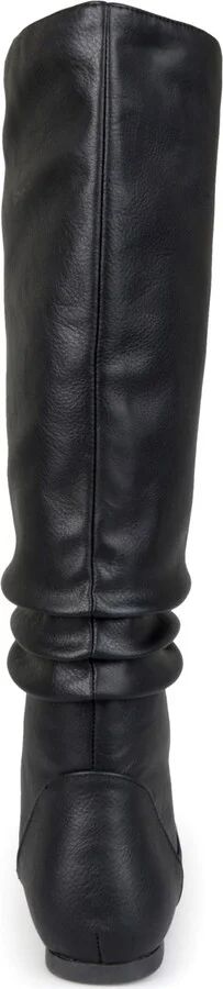 Journee Collection Women's Jayne Wide Calf Slouchy Knee High Boots - Image 7