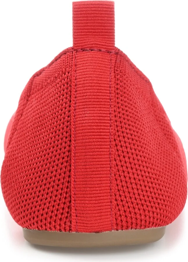 Journee Collection Women's Jersie Knit Flats - Image 3