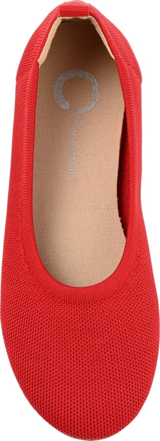 Journee Collection Women's Jersie Knit Flats - Image 4