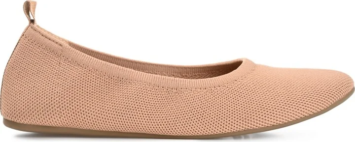 Journee Collection Women's Jersie Knit Flats - Image 6