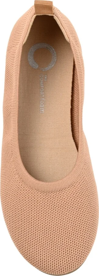 Journee Collection Women's Jersie Knit Flats - Image 8