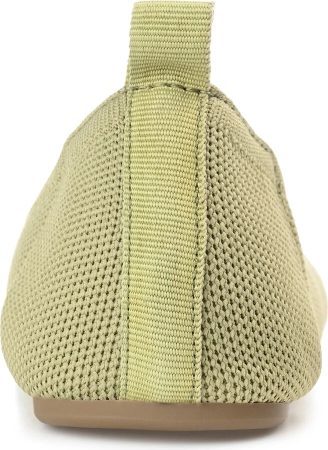Journee Collection Women's Jersie Knit Flats - Image 11