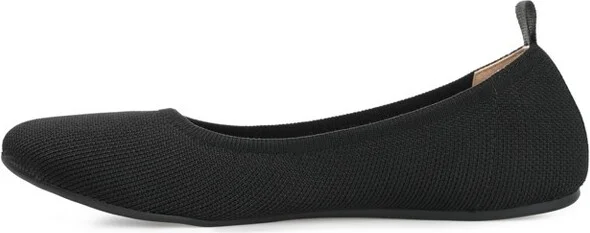 Journee Collection Women's Jersie Knit Foldable Round Toe Slip On Flats Olive - Image 10
