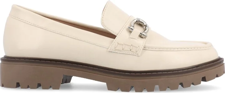 Journee Collection Women's Jessamey Lug Sole Round Toe Loafers - Image 2