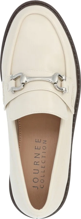 Journee Collection Women's Jessamey Lug Sole Round Toe Loafers - Image 4