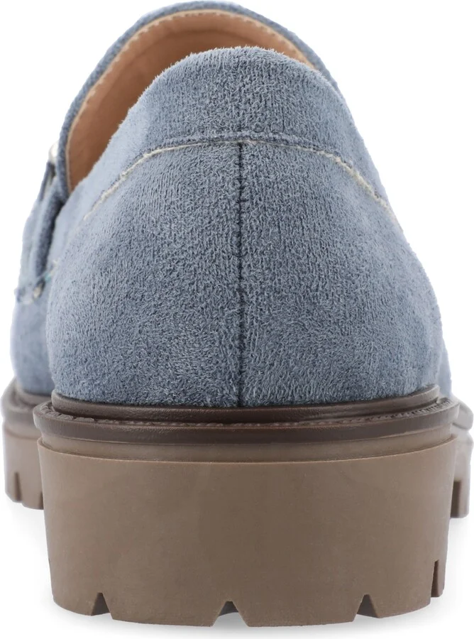 Journee Collection Women's Jessamey Lug Sole Round Toe Loafers - Image 7