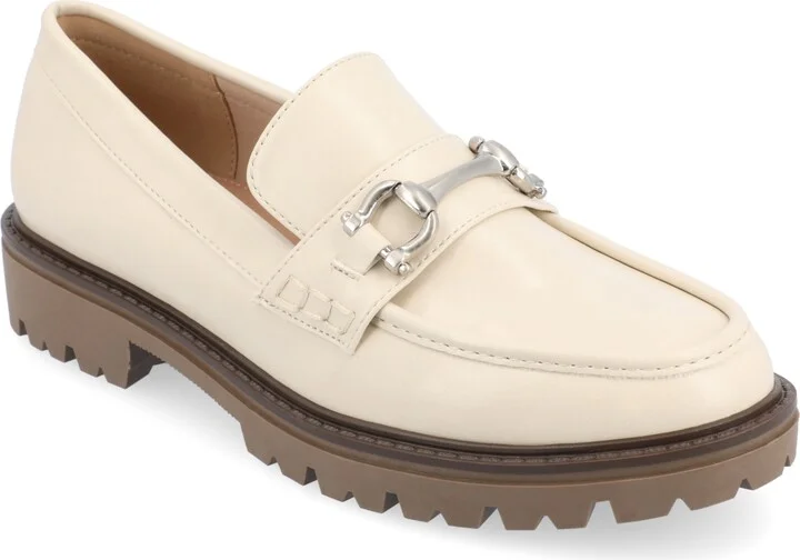 Journee Collection Women's Jessamey Lug Sole Round Toe Loafers