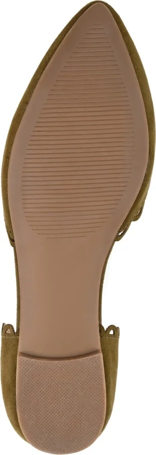 Journee Collection Women's Jezlin Scalloped Flats - Image 9