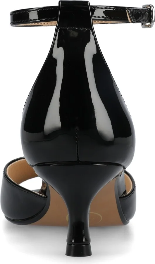 Journee Collection Women's Jezzie Peep Toe Kitten Heel Dress Sandals - Image 8