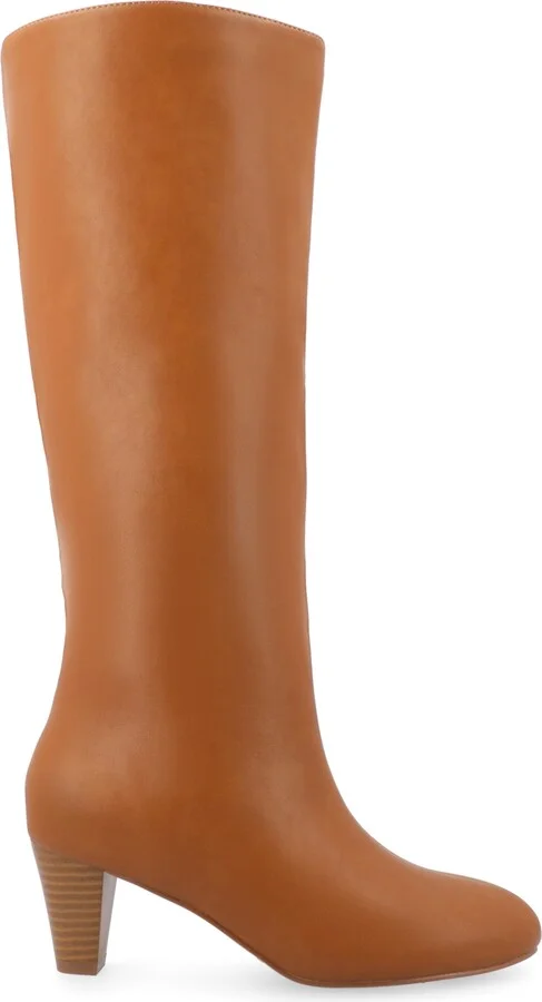 Journee Collection Women's Jovey Kitten Heel Tall Boots - Image 2