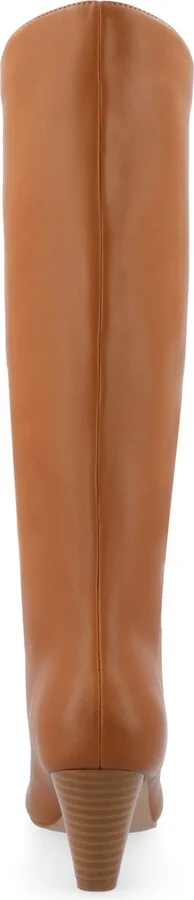 Journee Collection Women's Jovey Kitten Heel Tall Boots - Image 3