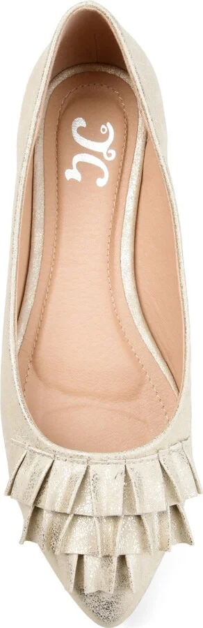 Journee Collection Women's Judy Ruffled Ballet Flats - Image 4