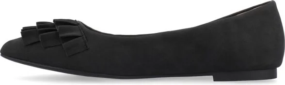 Journee Collection Women's Judy Slip On Pointed Toe Ballet Flats Tan - Image 4