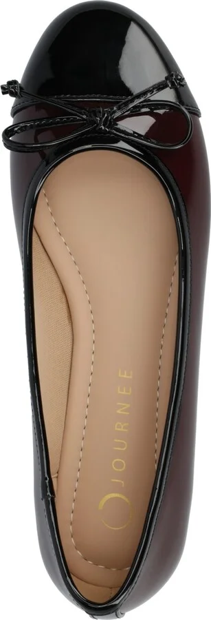 Journee Collection Women's Kaiah Cap Toe Ballet Flats - Image 8