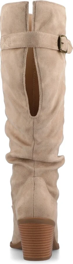 Journee Collection Women's Kaleah Pointed Toe Comfort Slouchy Boots - Image 11
