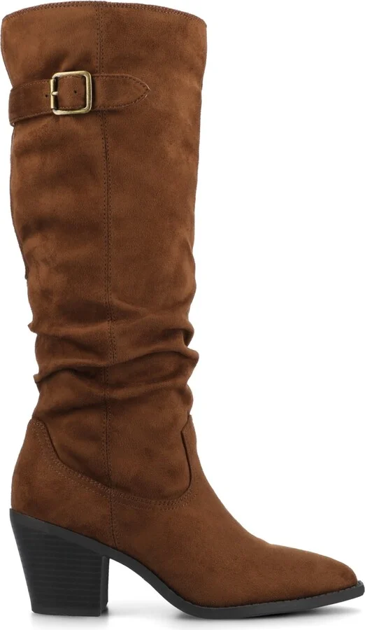 Journee Collection Women's Kaleah Pointed Toe Slouchy Boots - Image 6