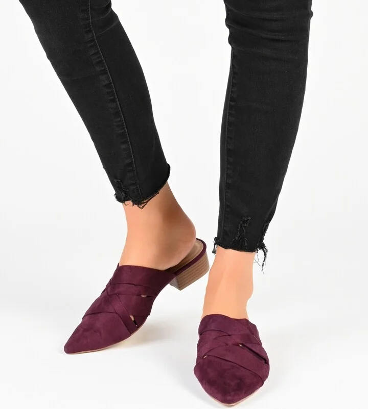 Journee Collection Women's Kalida Pointed Toe Mules - Image 10
