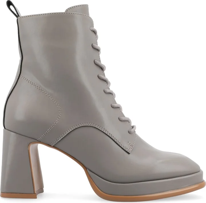 Journee Collection Women's Kalindi Block Heel Combat Booties - Image 2