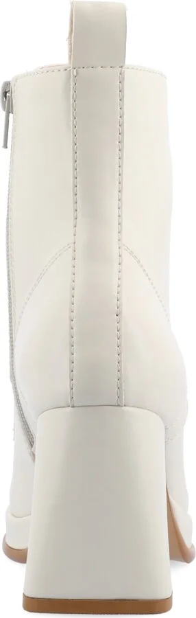 Journee Collection Women's Kalindi Block Heel Combat Booties - Image 7