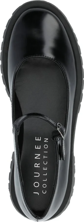 Journee Collection Women's Kamie Lug Sole Mary Jane Flats - Image 4