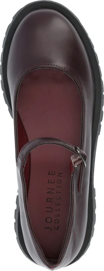 Journee Collection Women's Kamie Lug Sole Mary Jane Flats - Image 8