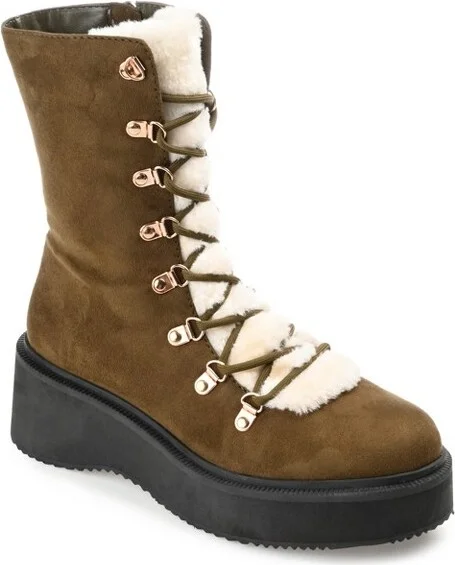 Journee Collection Women's Kannon Bootie Tan