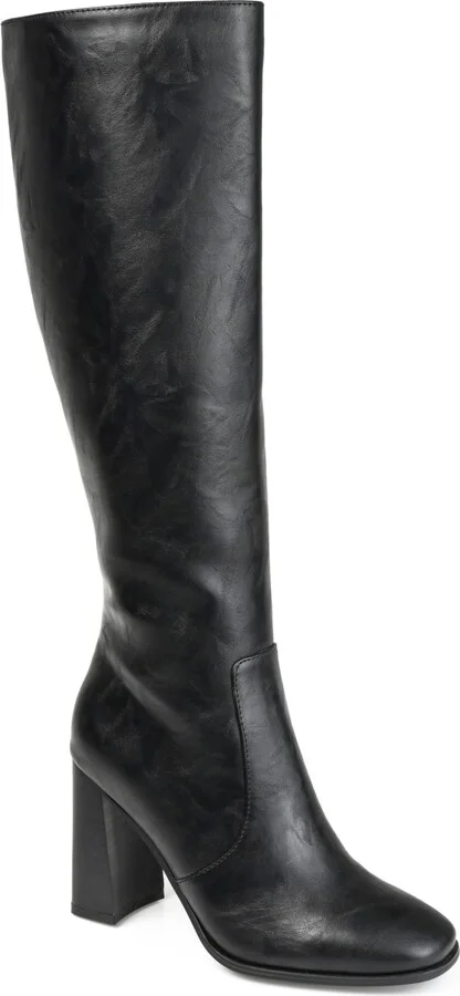 Journee Collection Women's Karima Extra Wide Calf Knee High Boots