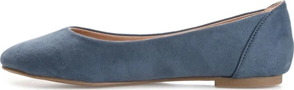 Journee Collection Women's Kavn Comfort Insole Slip On Round Toe Ballet Flats Dot 7.5WD - Image 2