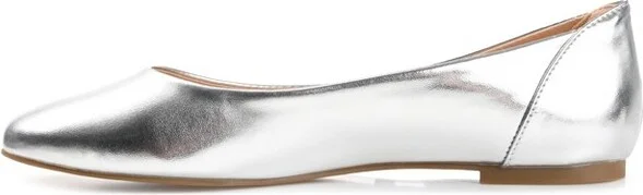 Journee Collection Women's Kavn Comfort Insole Slip On Round Toe Ballet Flats Dot 7.5WD - Image 4