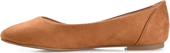 Journee Collection Women's Kavn Comfort Insole Slip On Round Toe Ballet Flats Dot 7.5WD - Image 9