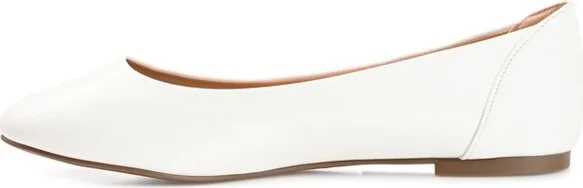 Journee Collection Women's Kavn Comfort Insole Slip On Round Toe Ballet Flats Dot 7.5WD - Image 10