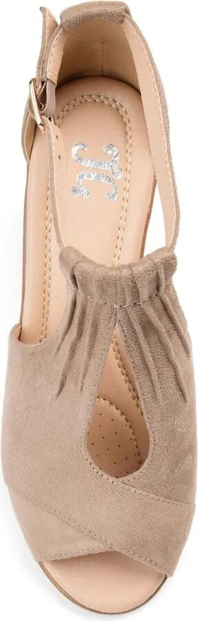 Journee Collection Women's Kedzie Wedge Sandals - Image 4