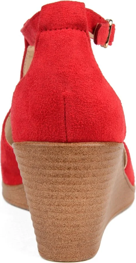 Journee Collection Women's Kedzie Wedge Sandals - Image 8