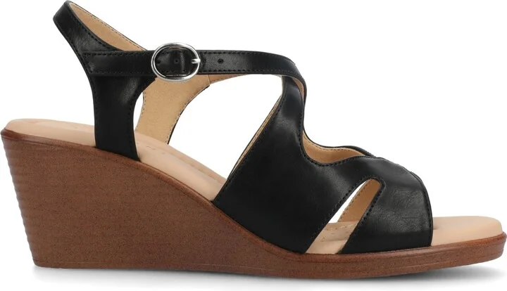 Journee Collection Women's Kedzie2 Strappy Wedge Sandals - Image 2