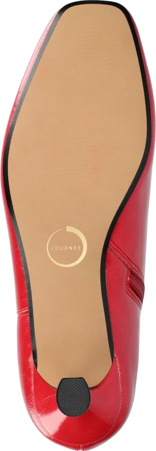 Journee Collection Women's Kelssa Square Toe Kitten Heel Dress Booties - Image 10