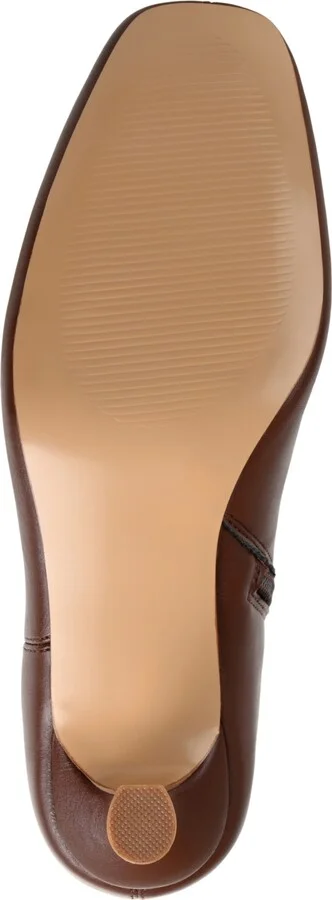 Journee Collection Women's Kelssa Wide Width Square Toe Kitten Heel Dress Booties - Image 10