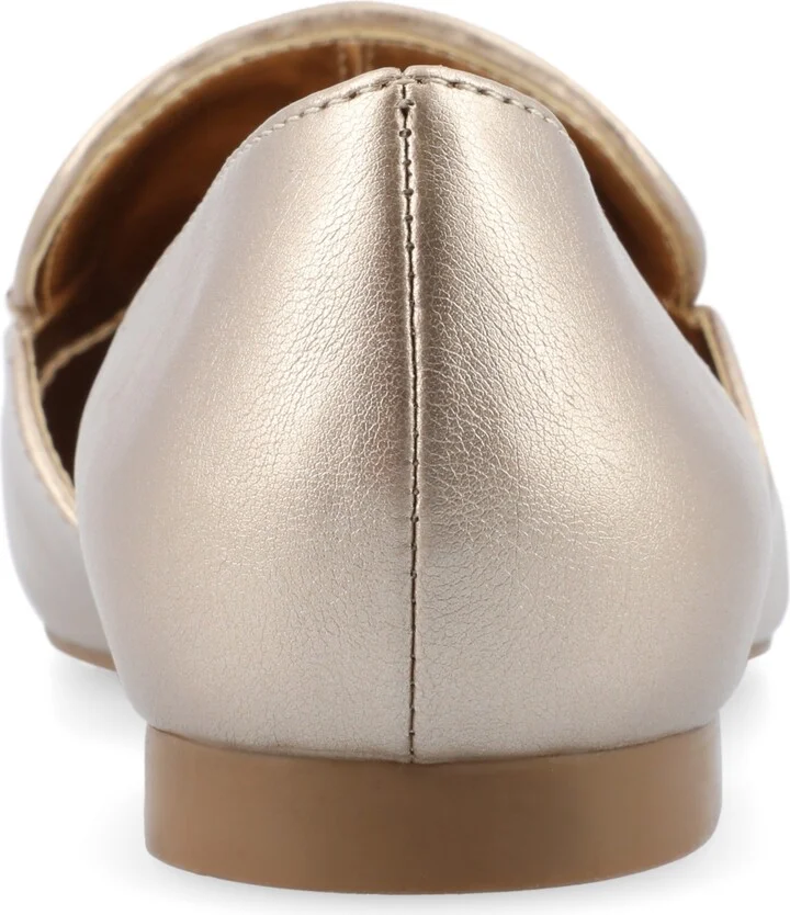 Journee Collection Women's Kennza Cut Out Slip On Loafers - Image 3