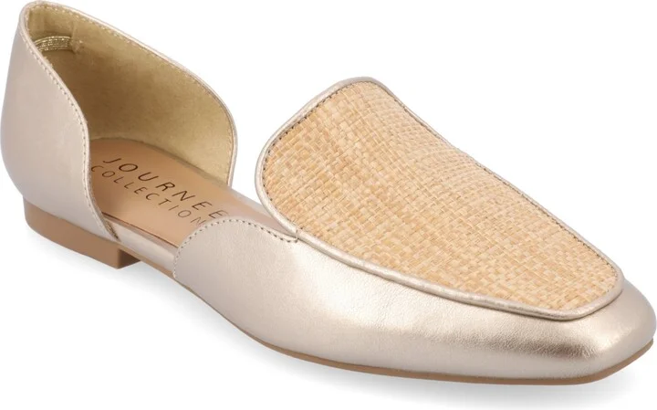 Journee Collection Women's Kennza Cut Out Slip On Loafers