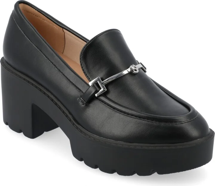 Journee Collection Women's Kezziah Platform Lug Loafer