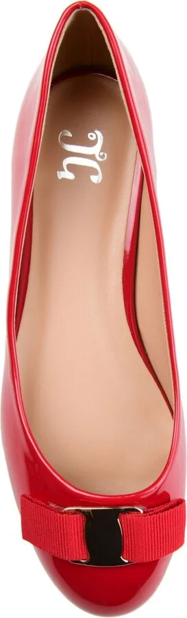 Journee Collection Women's Kim Bow Ballet Flats - Image 3